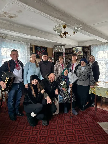 На Волині довгожителька відзначила 90-річчя