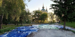 У Києві вночі знесли «храм-МАФ» УПЦ «МП» (фото)