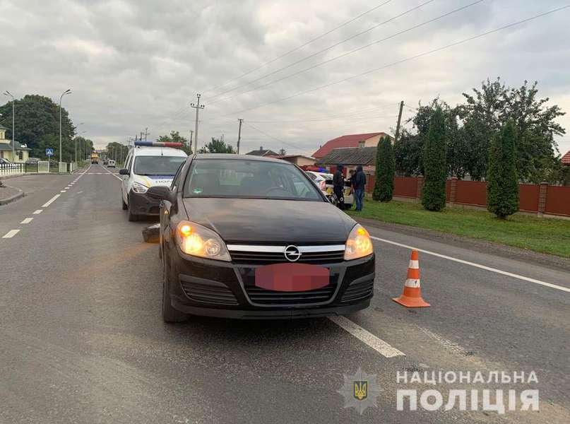 В аварії у Володимирі-Волинському постраждала молода жінка