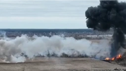 Українські військові збили ворожий вертоліт (відео)