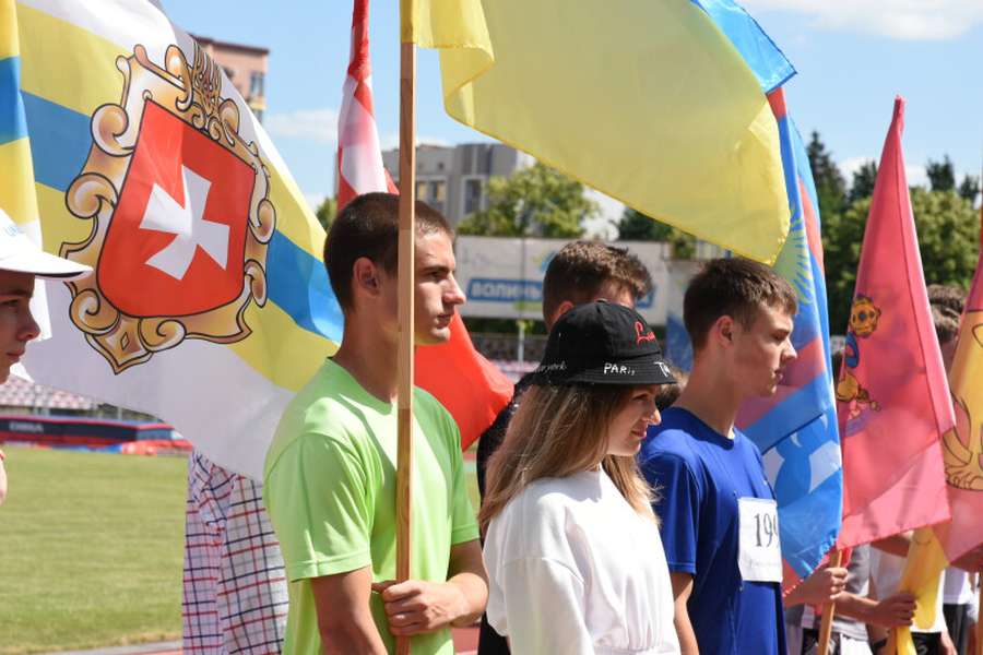 У Луцьку змагаються легкоатлети із 24 областей України (фото)