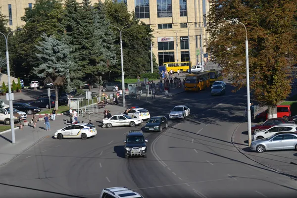У Луцьку – аварія біля готелю «Україна» (фото)