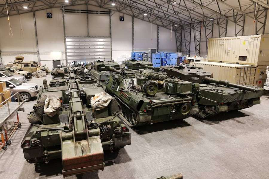 Україна отримала від Норвегії вісім танків Leopard 2 (фото)