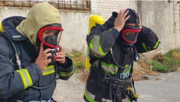 Луцькі рятувальники випробовували нові дихальні апарати (фото)