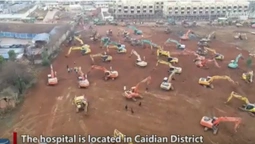 У Китаї за 10 днів побудують лікарню для заражених коронавірусом (відео)