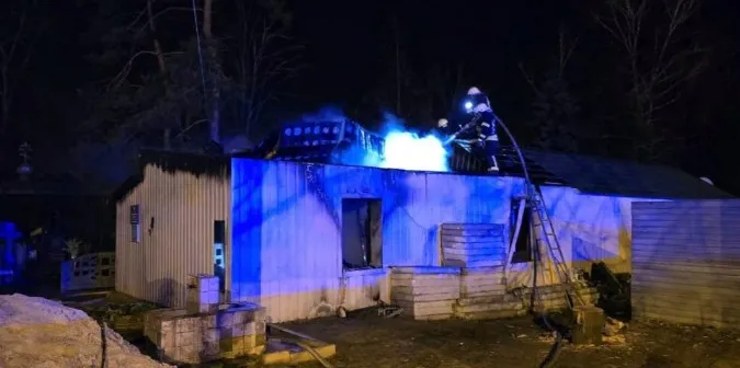 У Харкові у пожежі на міському цвинтарі загинули дві людини