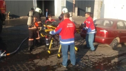 Евакуація персоналу: у Ківерцях «гасили» пожежу на «Золотій Ниві» (фото)