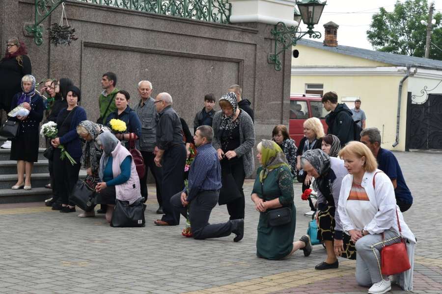 У Луцьку провели в останню дорогу захисника Сергія Давидчука (фото)