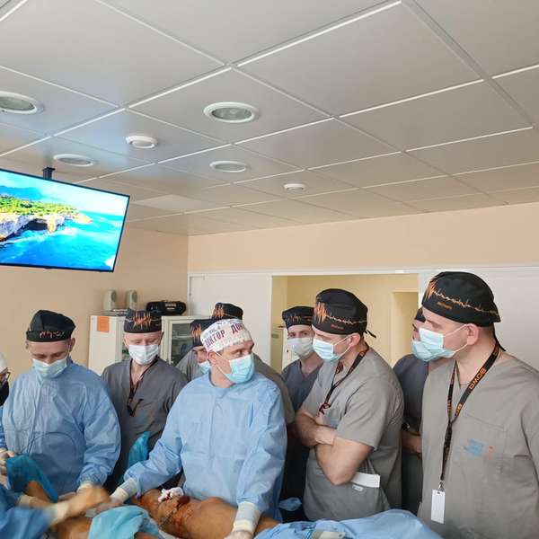 Волинські лікарі вчилися лікувати варикоз в інституті Шалімова (фото)