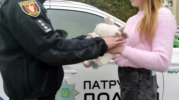 В автомобілях волинських патрульних «оселилися» іграшки (відео)