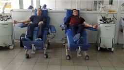 У Луцьку збільшилась кількість охочих здавати кров для військових (фото, відео)