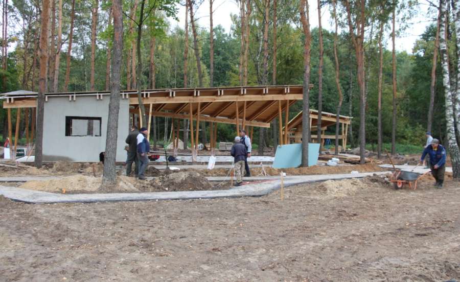 На Ковельщині будують оздоровчий комплекс (фото)