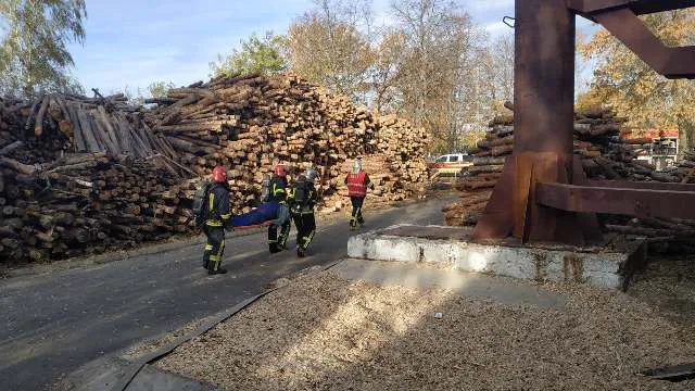 «Вибух у котельні»: волинські рятувальники провели навчання (фото)