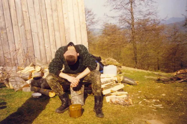 2003 рік. Ігор Гузь у Карпатах