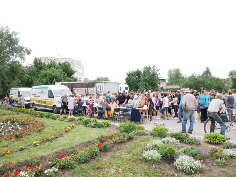 Global Empowerment Mission actively helps Ukrainians in Sumy region