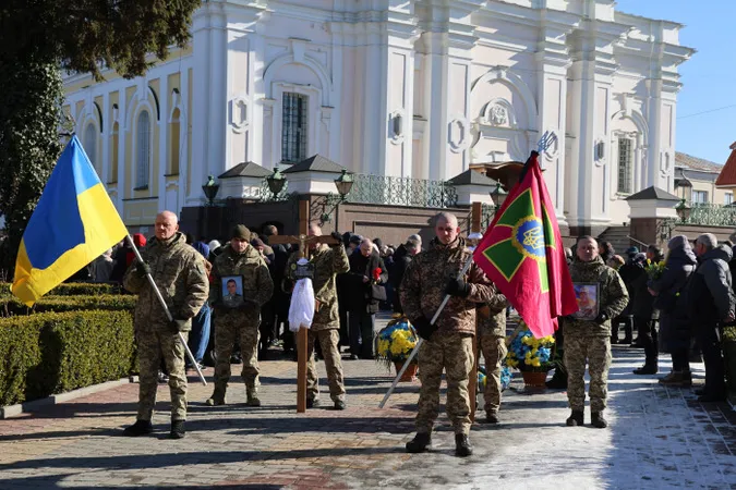 У Луцьку попрощалися з Федором Мельничуком та Сергієм Олексюком (фото)