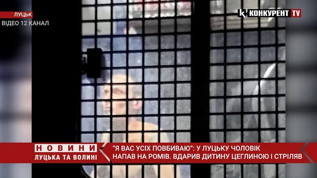 У Луцьку чоловік напав на будинок ромів і вдарив дитину цеглиною (відео)