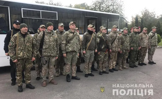 Бійці спецпідрозділу «Світязь» вирушили на Схід (фото)