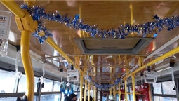 У Луцьку святково декорували тролейбуси (фото)