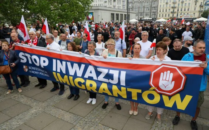 У Польщі відбулися масові демонстрації проти мігрантів