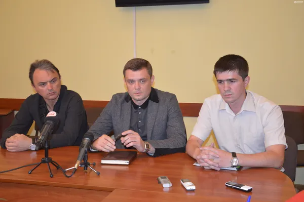 Ігор Лапін і правоохоронці: Олег Шукалович та Андрій Лубіцький