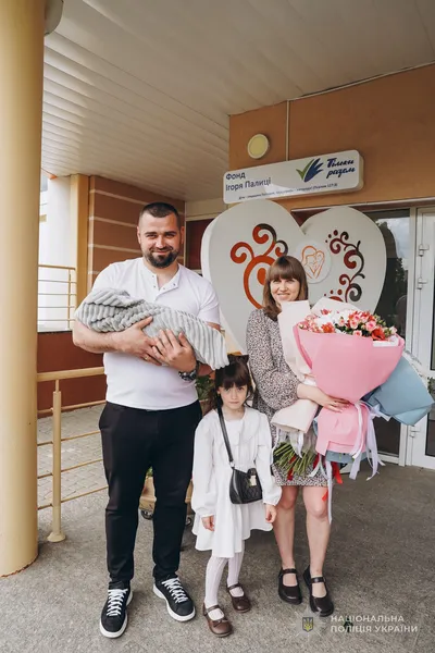 Поліцейський-доброволець стрілецького батальйону Волині вдруге став батьком (фото)