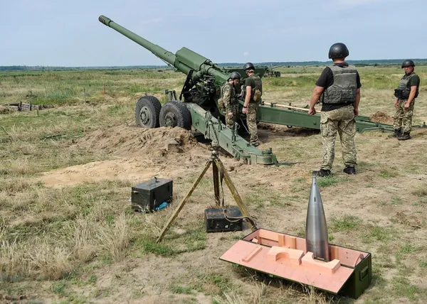2А36 Гиацинт-Б випробовує український 152 мм боєприпас. 2018 рік. Україна. Фото: РНБО