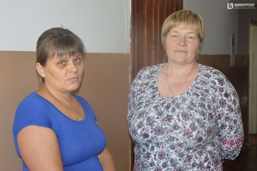 Член правління «Світанок-2012» Лариса Романюк і Людмила Гладун