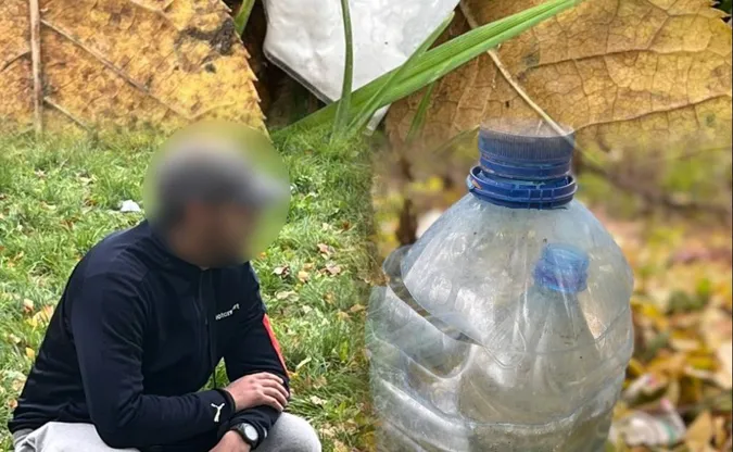 У Луцьку чоловік «ловив кайф» просто біля шкільного подвірʼя