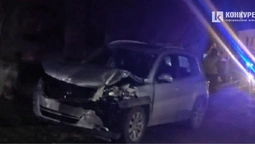 Машину викинуло на бордюр: у Торчині – ДТП за участі двох авто (фото)