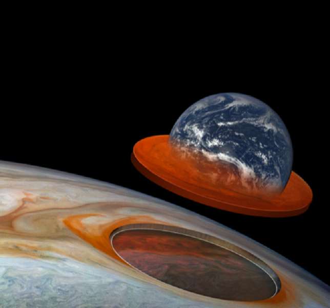 NASA створило перше 3D-зображення атмосфери Юпітера (фото)