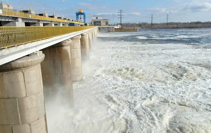 Каховське водосховище обміліло на 70%