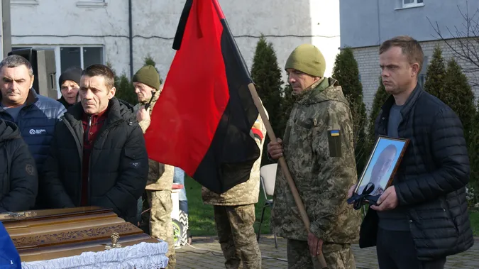 У Луцькому районі попрощалися із воїном В'ячеславом Бовконюком (фото)