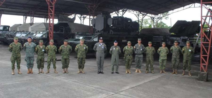 Зенітні комплекси «Оса-АК» збройних сил Еквадору