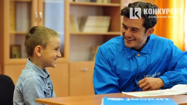 Що робив актор Орландо Блум на Донбасі?