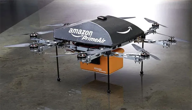 Amazon доставлятиме товари дронами