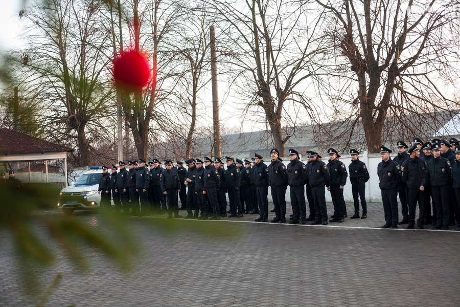 Волинські патрульні відсвяткували 4 річницю із новими званнями та подяками (фото)