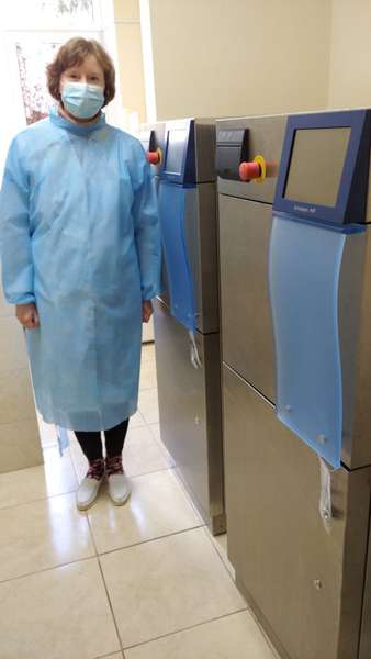 Лабораторний центр у Луцьку отримав обладнання для знезараження (фото)
