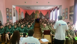 "МИ#SVIDOMI" здійняли фурор у військовому ліцеї в Луцьку (фото) 