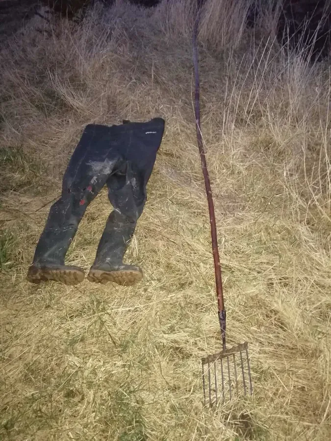 На Волині в заказнику впіймали браконьєра з «острогою» (фото)