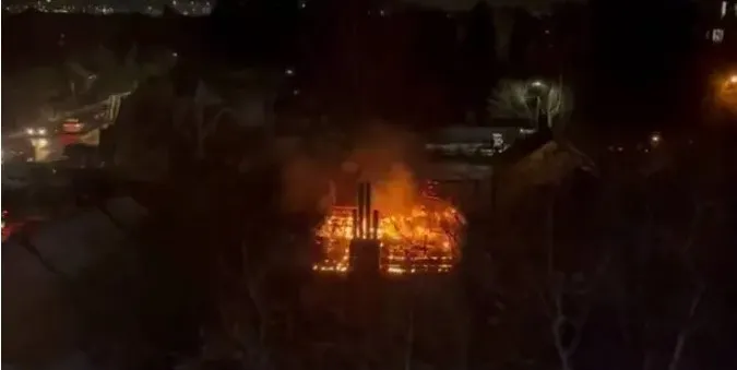 Повідомили деталі масштабної пожежі неподалік луцького ТЦК (відео)