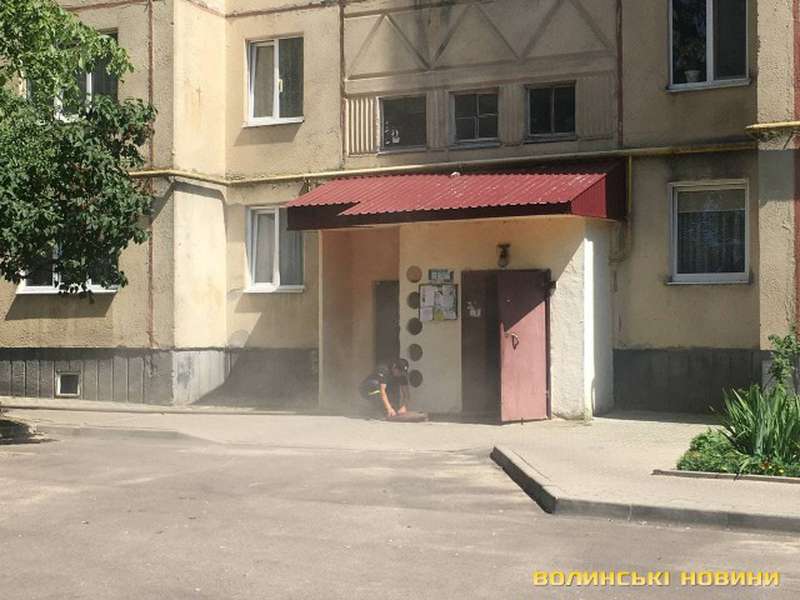 У Луцьку на Кравчука горіла квартира (фото)