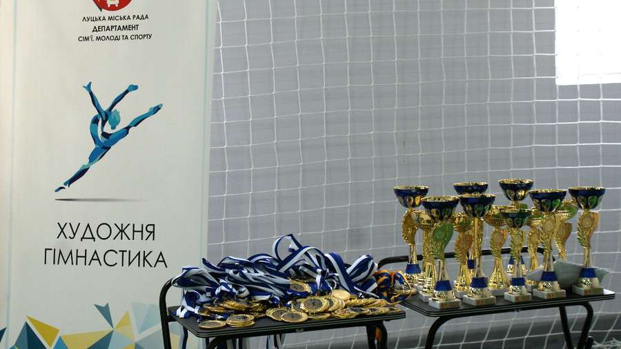 У Луцьку відбувся чемпіонат з художньої гімнастики (фото)