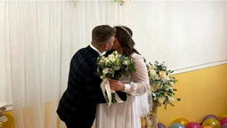 Познайомились на службі: у Луцьку одружилась пара нацгвардійців (фото)