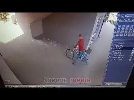 У Ковелі зловмисник викрав з церкви велосипед (відео)