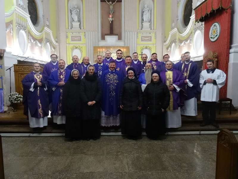 Передріздвяна зустріч духовенства та богопосвячених осіб Луцької дієцезії