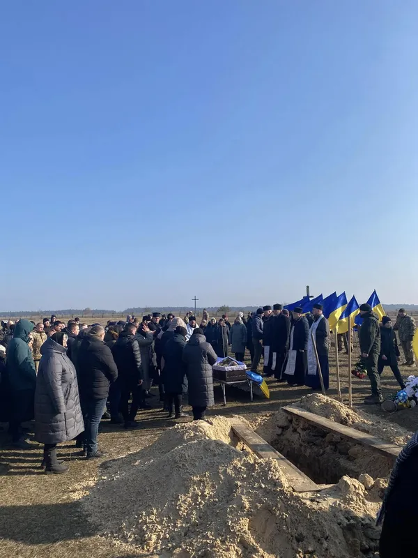 На Рівненщині попрощалися із загиблим волинянином Юрієм Кулішем (фото)