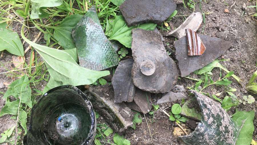 У Старому місті у Луцьку газовики викопали артефакти (відео)