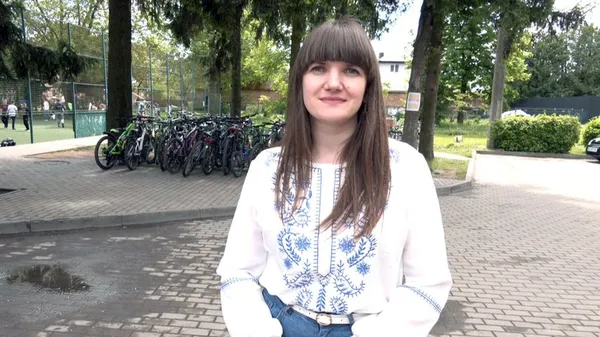 Мама двох учнів Юлія Головій