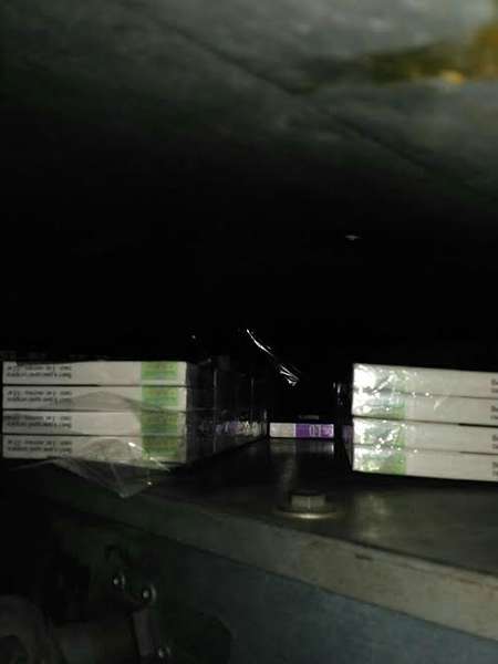 На Волині у потязі митники знайшли цигарки на 22 тисячі (фото)